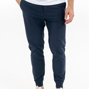 Rhoback Navy Blue Solid Delta Performance Jogger Pants NWOT 3XL Golf
